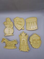 Lot of 6 Vintage Stanley Home Products Cookie Cutters Holiday Baking Crafts