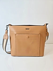 DKNY Camel Crawford Bucket Sling Handbag - Picture 1 of 7