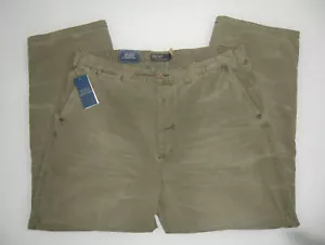 🌟Polo Ralph Lauren🌟Stoffhose - Jeans - Hose - olivgrün - Baumwolle- Gr.W40/L32 - Bild 1 von 18