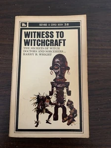 Witness To Witchcraft by Harry Wright Vintage Paperback Occult Magick 1964 - Picture 1 of 3
