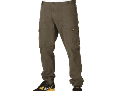 🔵Lyle & Scott Pantaloni Cargo Elastico Caviglia TR2111ITA Uomo Verde NewFW24/25 Foto 1 de 3