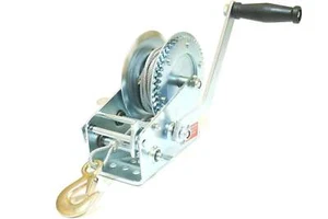 TRAILERWINDE HANDWINDE KABELWINDE BOOTSWINDE SEILWINDE 1100/2200KG ANHÄNGER W... - Bild 1 von 5