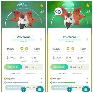 Pokemon Volcarona - TRADE 20k stardust - Picture 1 of 1