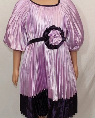 Halabaloo Style 23341 Girls Dress Sz 4 NWT Color Lilac Purple  - Image 1 of 4