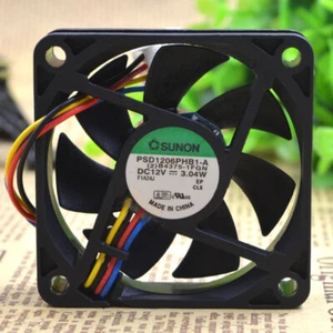 Ventilador de refrigeración pequeño servidor de chasis SUNON 6015 6 cm PSD1206PHB1-A 12V 3.04W - Imagen 1 de 5