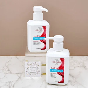 Keracolor Color + Clenditioner Oro Rosa Set 2 Botellas 12 fl oz - Auténtico - Imagen 1 de 4