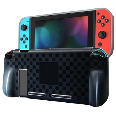 Protective Case for Nintendo Switch Comfort Grip Cover Slim Tough BLACK Extreme - Image 1 of 4