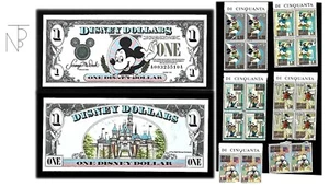 S.Marino-Walt Disney ($ Dollar Banknote Topolino) - Picture 1 of 8