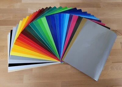 Matt A4 Sheet Self Adhesive Vinyl for Craft Decals Cameo Cricut Sign Making - Image 1 of 3