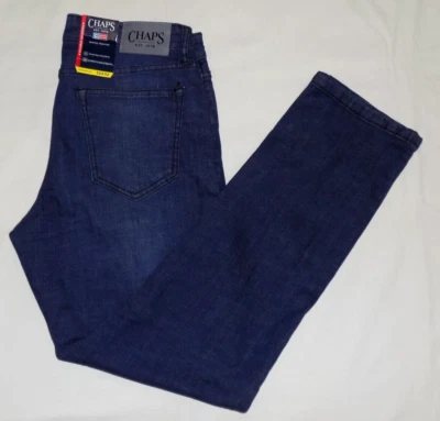 Chaps by Ralph Lauren Men's Freedom Stretch Denim Jeans Pants Armour Wash 32X32 - Image 1 of 4