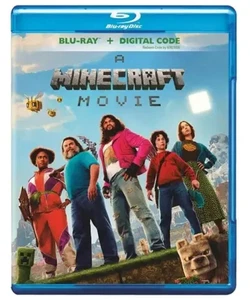 A Minecraft Movie Blu-ray 2025 NEW Sealed Jason Momoa - Imagen 1 de 1