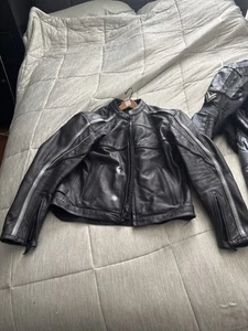 ALPINESTARS Black Label Motorcycle Jacket Black Medium - Picture 1 of 9
