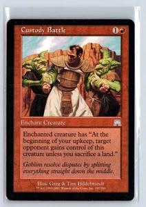 CUSTODY BATTLE - Onslaught – MTG Magic the Gathering Card - Uncommon - Picture 1 of 6