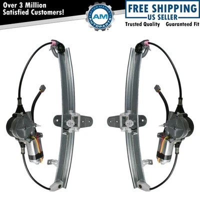 Juego de pares de reguladores de ventana eléctrica trasera para Town Car 98-09 Foto 1 de 4