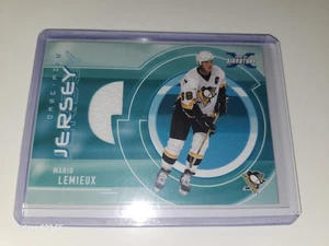 2002-03 BAP Signature Series- Mario Lemieux- Game Used (GU) Jersey Penguins MEM - Picture 1 of 7