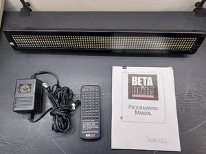 Betabrite 26" Sign LED Programmable Indoor Adaptive Model 213 C w/ Remote TESTED - Picture 1 of 8