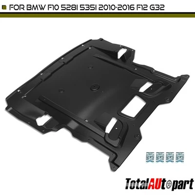 Engine Splash Shield for BMW F10 528i 535i 2010-2016 F12 G32 F01 740i 750i Front - Image 1 of 4