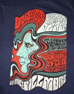 Grateful Dead Canned Heat Otis Rush Blues Fillmore Shirt Herren XL Poster - Bild 1 von 5
