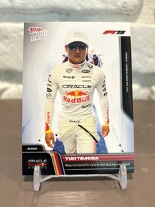 Yuki Tsunoda Red Bull Debut F1 2025 Formula 1 Topps NOW Base Card 29 - Picture 1 of 2