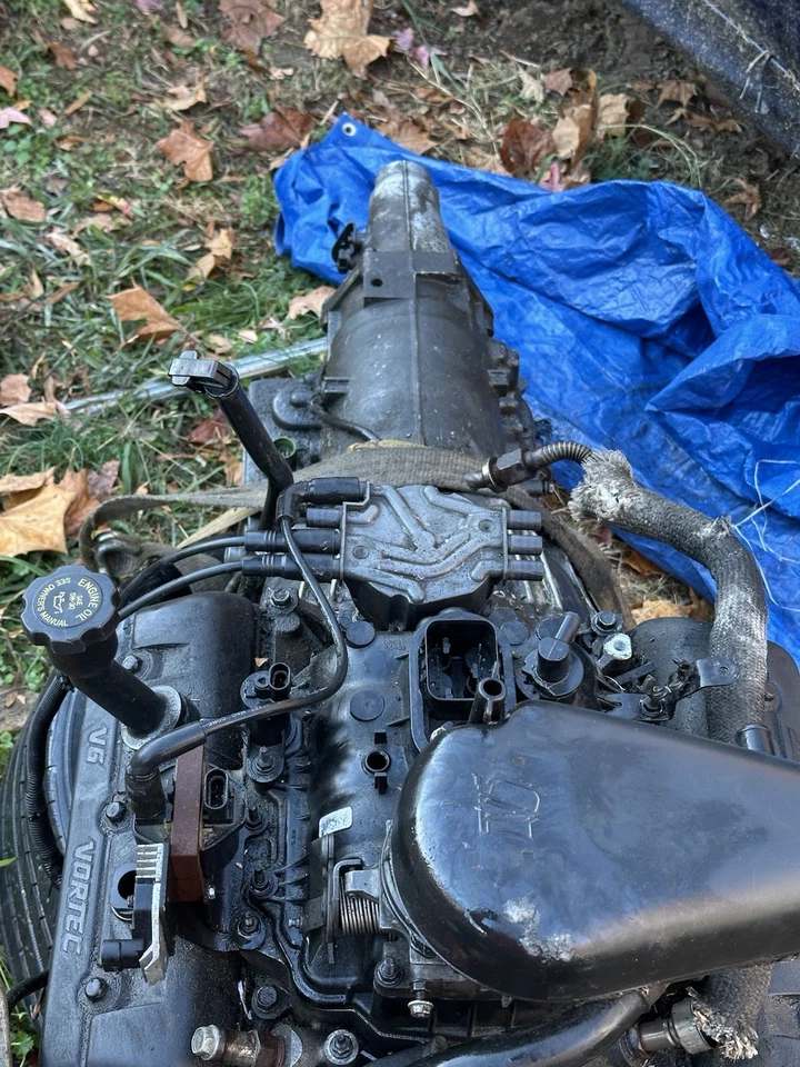 Conjunto de motor y transmisión Vortec 4.3 de camioneta Chevrolet S10 2001 Foto 1 de 4