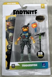 Fortnight Triggerfish Action Figure Solo Mode Epic Games Jazwares Limited NEW - Picture 1 of 7