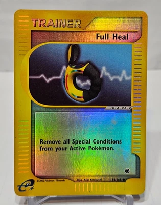 Full Heal 154/165 Reverse Holo Common Expedition Pokemon 7503 - Image 1 of 4