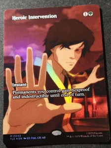 Heroic Intervention - Foil - Borderless - TLE - MTG - EN - NM - 0043 - Picture 1 of 1