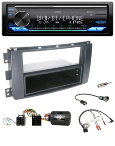 JVC Bluetooth DAB USB Lenkrad Autoradio für Smart ForFour 2004-2006 schwarz - Bild 1 von 11