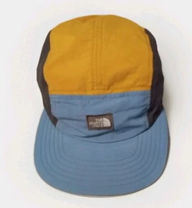 The North Face Mütze Kappe orange blau 5 Panel Wandern Outdoor verstellbar hinten - Bild 1 von 7