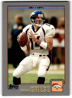 2001 Topps Brian Griese Denver Broncos #246 - Image 1 of 2