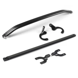 Front+Rear Strut Tie Bar For 92-00 Civic EG EK/93-97 Del Sol/94-01 Integra DC2 - Picture 1 of 11