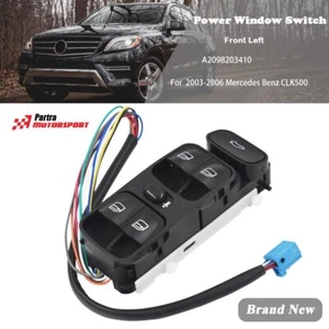 For 2003-2009 Mercedes C209 CLK320 CLK500 CLK550 Power Window Switch A2098203410 - Picture 1 of 7