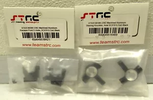 STRC Axial SCX10 II CNC Aluminum Precision Front C-Hubs & Steering Knuckles NEW - Picture 1 of 2