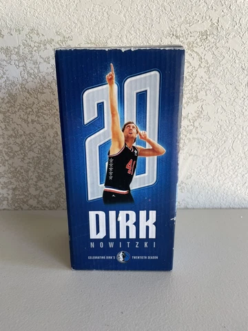 Dirk Nowitzki All-Star Bobblehead NBA Dallas Mavericks New In Box Cover