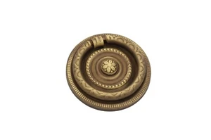 Single Post Drawer Pull Sheraton Pull Furniture Drawer Pull Cabinet Pull Brass - Picture 1 of 3