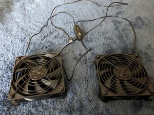 Zezzio USB 120mm 1400rpm Double Fan - Afbeelding 1 van 4