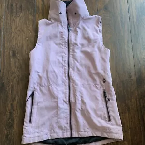Volcom Women's Longhorn Insulated Long Vest Purple Haze Small - Picture 1 of 7