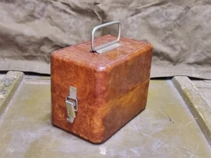 Soviet Bakelite Box.USSR Bakelite Ammo Box Vintage Military DP-24 Storage Box - Picture 1 of 10