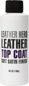 Leather Top Coat Sealant – Scratch-Resistant Protective Finish 4oz Satin - Picture 1 of 12