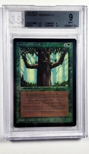 1993 MtG Magic the Gathering Beta Ironroot Treefolk Vintage BGS 9 Mint - Picture 1 of 4