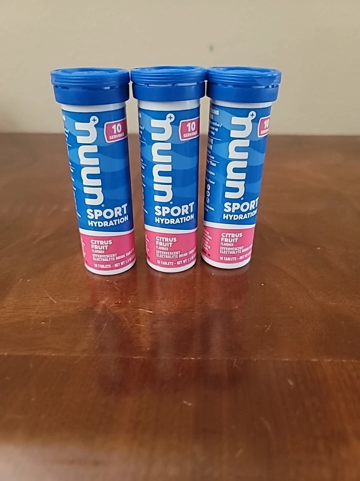 Paquete de 3 cítricos hidratación Nuun Sport (30 unidades) caducidad 25/11 Foto 1 de 1
