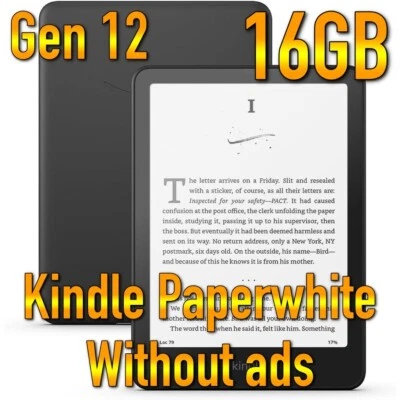 [Open] All-new Amazon Kindle Paperwhite 7" 12th generation 2024 Without ads 16GB - Image 1 of 4