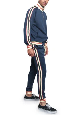 Conjunto de chándal y chaqueta deportiva de entrenamiento para hombre ST575EY Foto 1 de 2