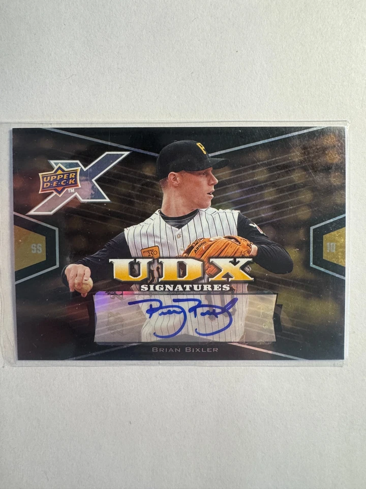 K307,105 - 2008 Upper Deck X Signatures #BI Brian Bixler Auto - Image 1 of 1