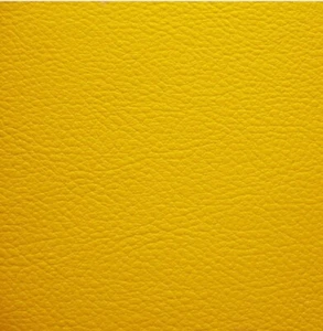 Marine Fabric Faux Leather Boat Upholstery Waterproof Yellow Textured - Picture 1 of 1