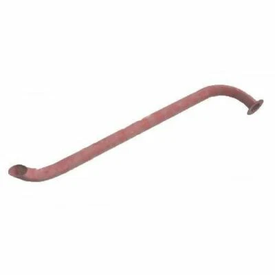 Tubo silenciador de escape de montaje lateral reproducido para tractores Willys Jeeps EC Foto 1 de 4