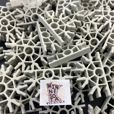 (400) Conectores K’NEX/Knex gris claro – 5 posiciones piezas estándar Foto 1 de 3