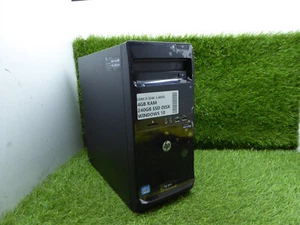 HP MT PC 3500 I3 3240 4GB 240GB SSD Windows 10 Desktop TOWER FAST SSD PC READY - Picture 1 of 2