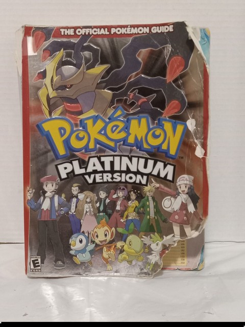 POKEMON PLATINUM DS VERSION OFFICIAL NINTENDO STRATEGY GUIDE BOOK