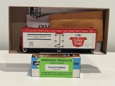 VALLEY FORGE PA BEER REEFER RARE HO SCALE GREENWAY PRODUCTS CUSTOM PAINT RTR - Image 1 of 4